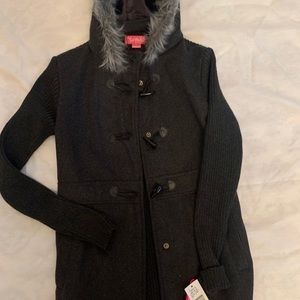 Cute girls jacket gray